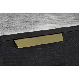 Buffet DKD Home Decor Noir Doré Bois de manguier 145 x 41 x 77 cm