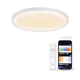 LED plafond KSIX SmartLED KSIX Halo 2 Blanc Plastique 25 W (3000k - 6500k) (6500 K)