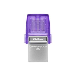 Clé USB Kingston microDuo 3C Violet Pourpre 64 GB