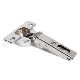 Salice Bisagres Silentia+ 94° Gran Espesor Ø40 Codo Recto Nickel Clip Ouverture 94° pour Portes jusqu'à 40mm Fermeture Silencieuse