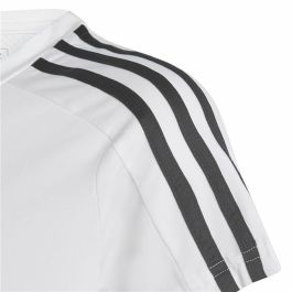 T-shirt à manches courtes unisex Adidas Training Essentials 3S Blanc