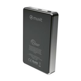 Powerbank Muvit for Change Noir Aluminium 10000 mAh