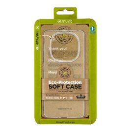 Protection pour téléphone portable Muvit Xiaomi Redmi Note 14 Pro+ 5G Transparent