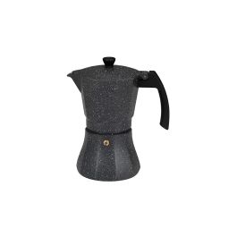 Cafetière Italienne EDM Noir Aluminium 6 Tasses Induction Precio: 32.4999996. SKU: S7902338
