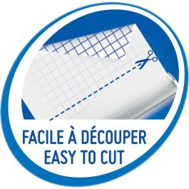 Tableau blanc Bic 870492 Adhésif 2 x 1 m