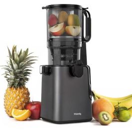 Hkoenig Extracteur de jus GSX26, grande ouverture, 250W, 1.8L, Noir