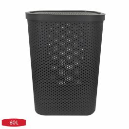 Panier à linge Curver INFINITY Gris Plastique 60 L 44 x 60 x 35 cm (6 Unités)