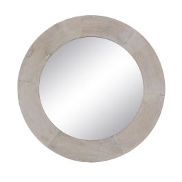 Miroir mural Blanc Naturel Vertical 61 x 2,5 x 61 cm