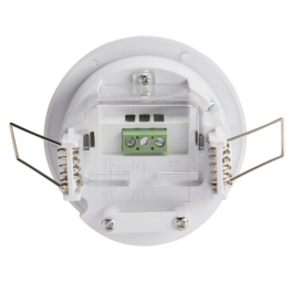 Capteur de Mouvement Infrarouge 360° pour Encastrement - 1200W Incandescence / 300W LED