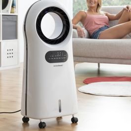 Climatiseur d'Évaporation Ioniseur Sans Lame avec LED Evareer InnovaGoods