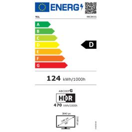 TV intelligente TCL 98C8K UHD 98" Google Assistant