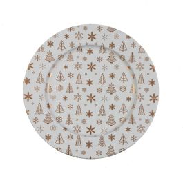 Dessous d'Assiette Versa Métal 33 x 1,5 x 33 cm Noël