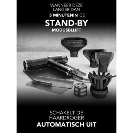 Sèche-cheveux Gama Professional PH6080BK Noir 1600 W