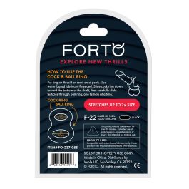 Anneau Pénis Forto Noir S