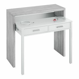 Bureau Forés Blanc 98,5 X 36 X 87,5 CM Métal MDF