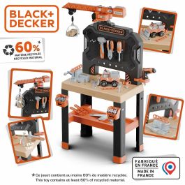 Smoby Black+Decker Bricolo Builder SMO3032163607410 Jeu de construction pour enfants à partir de 3 ans