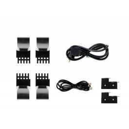 Green Cell RTII-Rack UPS on-line Double Conversion 2000VA 1800W 2kVA - Onduleur sinusoïdale pure 6 prises pour baie rack - Noir