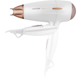 Sencor SHD 7200GD Sèche-cheveux Puissance 2000 W avec 3 niveaux de température, 2 vitesses, fonction Cool Shot et ioniseur pour un séchage rapide sans frisottis