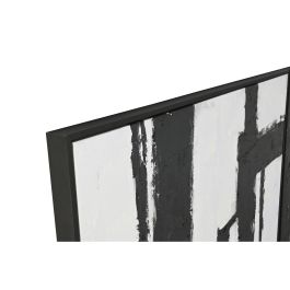 Cadre Home ESPRIT Blanc Noir Abstrait 123 x 4,3 x 183 cm (2 Unités)