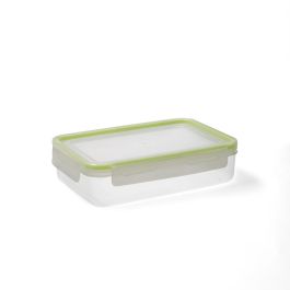 Recipiente Rectangular Hermético Plástic Greenery Quid 15x21,5x5,5 cm, 1,1 L