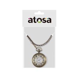 Reloj De Bolsillo Steampunk en Doré pour Adulte - Accessoire de Costume Victorien ou Gangster Élégant