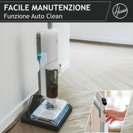 Hoover HW500 Aspirateur et Mop Sans Fil pour Solides et Liquides, Double Rouleau, Moteur 230W