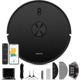 Aspirateur Robot Laveur - SENCOR - SRV-9120BK - 3000 Pa - 140 min - 60 dB - Noir Precio: 161.6900004. SKU: B1J5R7SJJJ