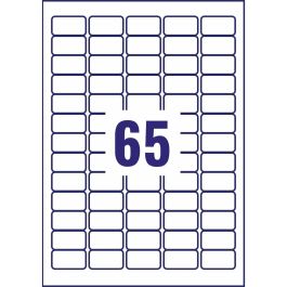 Étiquettes adhésives Avery Transparent 210 x 297 mm 38,1 x 21,2 mm