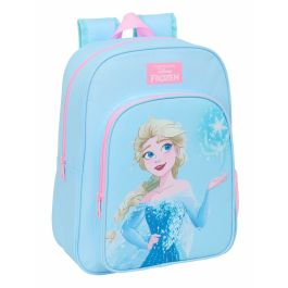 Cartable Frozen Bleu Rose 26 x 34 x 11 cm