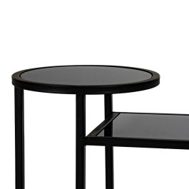 Meuble d'Entrée Noir 101 x 30 x 83 cm