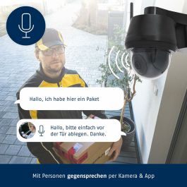 Abus SmartLook PPIC52520B Caméra de surveillance IP Wi-Fi 1920 x 1080 pixels