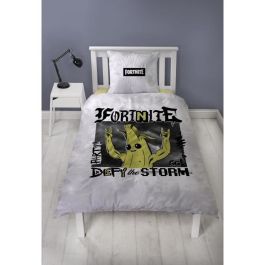 Fortnite Ensemble de lit réversible Plátano Microfibre 140 x 200 cm + 1 taie d'oreiller 63 x 63 cm AAARQ16161