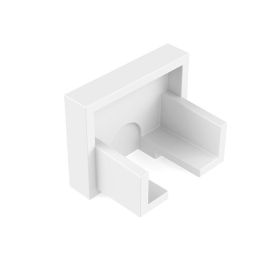 HERRAJES ALK Tapa Final Solapar Perfil Koy+ Blanc Gris Noir Finition Blanche Precio: 3.5900004. SKU: B12C6MV79P