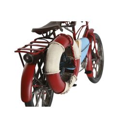 Figurine Décorative Home ESPRIT Bleu Rouge Blue marine 31 x 10 x 15 cm (3 Unités)