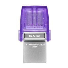Clé USB Kingston microDuo 3C Violet Pourpre 64 GB