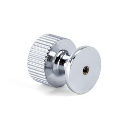 SYSTEM Pomo Gera Aluminium Ø26mm Finition Chrome