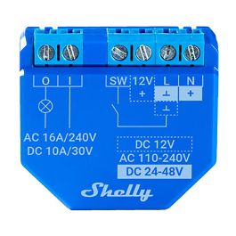 Prise Intelligente Shelly PLUS 1 100 - 240 V 16 A