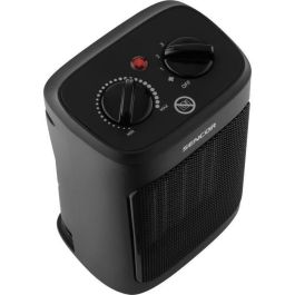 Sencor SFH 7601BK Radiateur ventilateur à air chaud céramique PTC 2000 W 3 niveaux, sécurité surchauffe et basculement, pour 10-15 m², Noir