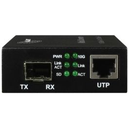 ALLNET ALL-MC109-SFP+ Convertisseur Media Ethernet 10 Gigabits 10GBASE-T RJ-45 vers SFP+ 10GBASE-SX/LX, Single/Multimode, Mini-GBIC, Auto MDI/MDI-X