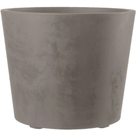 Deroma Millennium - Pot de fleurs rond 50 cm avec réserve d'eau et roulettes - Marron - 79 Litres - Pour intérieur et extérieur Precio: 77.4999996. SKU: B1672TGMTE
