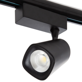 Foco de Carril LED 30W 2700Lm CRI85 4200K Monofásico 40.000H GG-RL-TP220-W