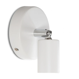 HO Applique Murale GU10 (Sans Lampe) Joanna Blanc Orientable pour Intérieur, Salons, Chambres, Magasins - HO-APL-GU10-001