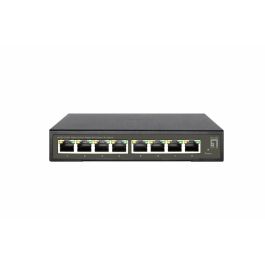 Level One GES-2108P Switch Géré 8 Ports Gigabit Ethernet 8xPoE+ 112W