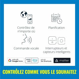 Ruban néon Wiz 3 m Blanc