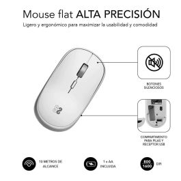 Souris Subblim SUBMO-RFM0001 Argent