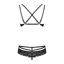 Ensemble de Lingerie Obsessive 860 Noir S/M