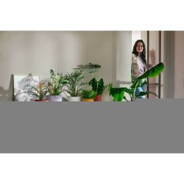 ELHO Juego de 3 macetas redondas Jazz - Ø14xH13.1, Ø16xH15.3, Ø19xH17.6 cm - 7 L - Lila y blanco