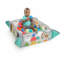 Bright Starts Tapis de jeu 5-en-1 évolutif avec piscine à balles et jouets interactifs pour bébé