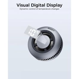 Aukey MagFusion GameFrost Qi2 Magnetic Wireless Charger Black