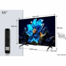 TV intelligente TCL 55P7K 55" 4K Ultra HD HDR QLED
